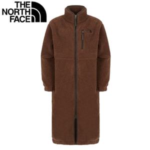 노스페이스 NC4FR85C 여성 루즈핏 롱플리스 테디 후리스 코트 자켓