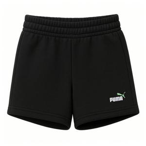 [푸마 주니어]푸마 에센셜 투컬러 로고 트레이닝 반바지 팬츠 블랙 685826-51