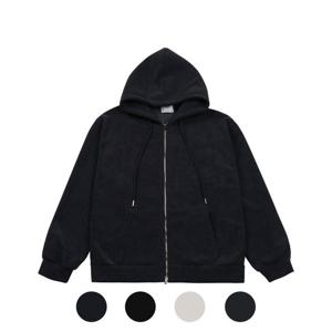 [파파브로] 남성 기모안감 골지 후드집업 코듀로이 점퍼 HIT-JUK-Q015