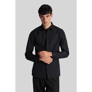 에르메네질도제냐 긴팔 셔츠 428130 201069A2 9YC0CA Black