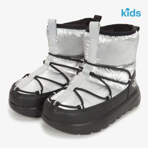 노스페이스 키즈 NS87R97T 실버 보레알리스 숏 부츠 방한화