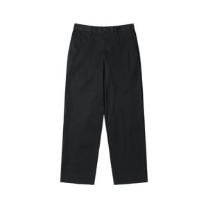 [커스텀멜로우]블랙 스트레이트 핏 코튼 팬츠 C9PAW24732BKX