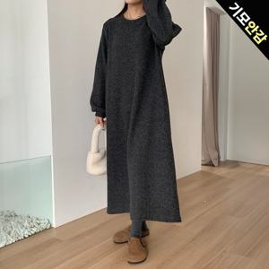 [올리비에스클로젯]오버핏 골지 니트원피스_O2511OP053D