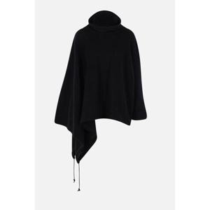 요지 야마모토 케이프 FLT39177BLACK Black