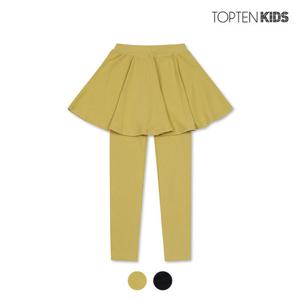 [탑텐키즈][탑텐키즈] 여아 코튼혼방 치마 레깅스_MKB4PT2002