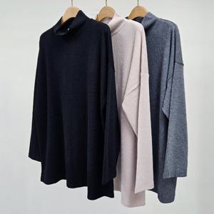 나야홍 / 빅사이즈티 T341L511 올리무지반폴라긴팔티 LD