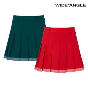 [와이드앵글] WWM25Q51 CO 여름 베이직 플리츠 큐롯