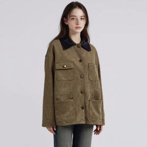 부루앤쥬디 레더카라스웨이드코트 BBRKHT101B