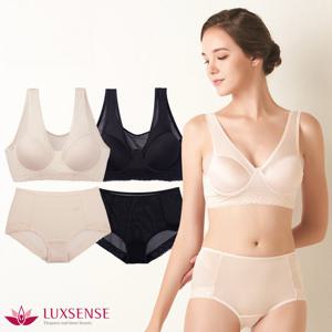 럭센스 편안한 인견 노와이어 A컵B컵 탑브라팬티 lst1246