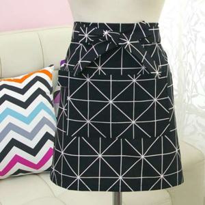 [리빙데코]첵 허리앞치마 주문제작상품