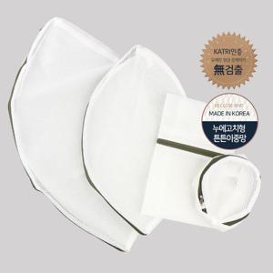 [라이펀]무형광 이중세탁망-4종세트