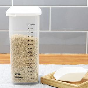 센스 스텝 냉장고 포켓용기 4호 (1800ml) 잡곡통 파스타통