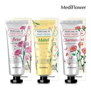 [메디플라워]퍼퓸 인 핸드크림 80g 3종 중 택1