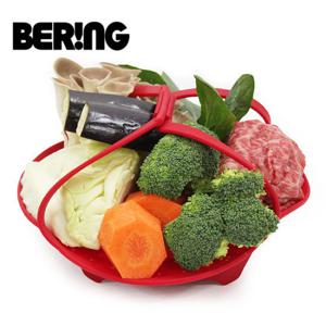 베링 실리콘 멀티 찜기(대) 24cm (20~28cm 냄비에 사용)