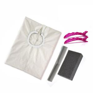 cns 미용 헤어 도구세트 (커버보/스펀지/집게핀2개/빗)