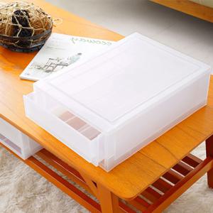 내츄럴 스텝리빙박스 투명 팬트리 수납함 27(1호)