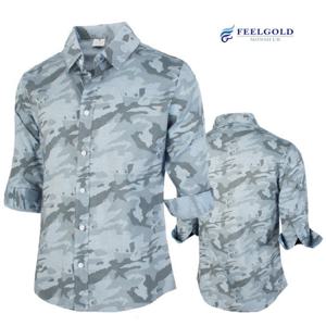 [필골드] MS_721 밀리터리 린넨 7부 캐쥬얼셔츠