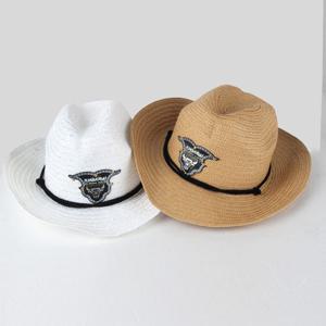 웨스턴 왕골모자 밀짚모자,바캉스모자