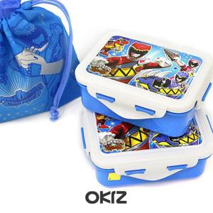 정말 이가격 _파워레인저 다이노포스 도시락 [2단 주머니-PD0753] [I0684]