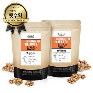 넛츠앤베리스 호두(1/4쪽) 800g(400gx2봉)