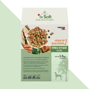 더독 닥터소프트 야채 식이섬유 (전견용) 1.2kg