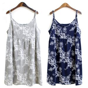 [해피통통] 여성 플라워 나시 원피스 빅사이즈 슬라브 여름원피스 큐티한 셔링 여름용 끈원피스 여성의류