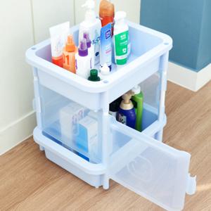 이동식 스마일 기저귀정리함 2단 (스퀘어)