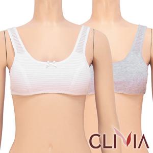 [크리비아]주니어1단계 쟈가드 스포츠브라1종(CBR6037)75AA~85AA