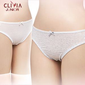 [크리비아]주니어 스트라이프 삼각 면팬티 cpt6311p