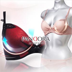 판도라by남영비비안 글리터 메쉬 소프트 볼륨 몰드 브라 br7028