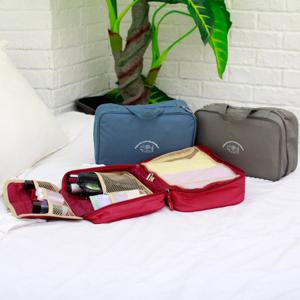 에코벨 여행용 세면파우치 3단/가방 세면백 워시백 이너백 목욕