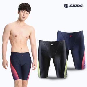 스키즈 남성 5부 실내수영복 SKM-C306 2종 택1