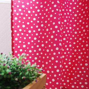 아트박스/레브라이프 핑크도트샤워커튼