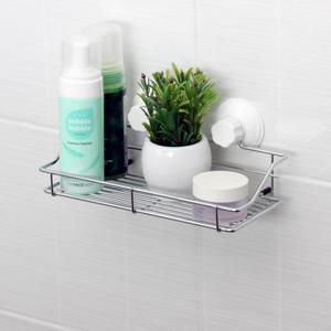 [아이엔]욕실 흡착 수납 선반 W