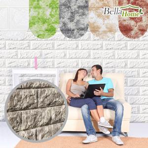 [벨라홈] 100x220cm 대형 폼블럭 단열벽지 1p(CN6315)