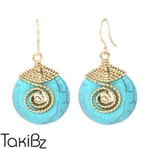 [타키비즈] 10K Post 차이나 터키 귀걸이