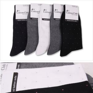 [빅토] 남자 정장신사 패션양말(도트)CA514