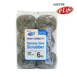 119297 롯데 스텐레스 수세미(대용량)