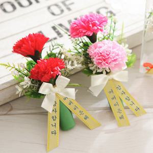 비누 카네이션 코사지