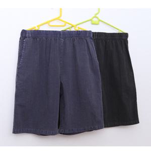 메밀꽃 피는날 남녀공용 슬라브 반바지