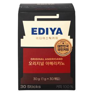 [이디야] 원두커피 오리지널아메리카노 (1g*30T)