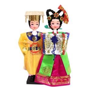 [박씨상방] 전통2인 한복인형(왕쌍)