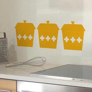 아트박스/디자인베이 포인트스티커 북유럽패턴2-주방소품2 (완제