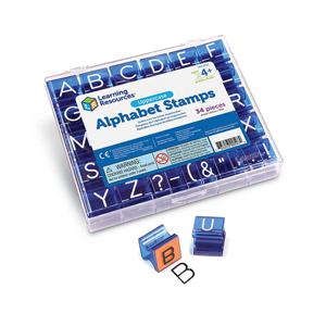 (러닝리소스)LER0597 알파벳대문자도장/칭찬도장/선생님도장