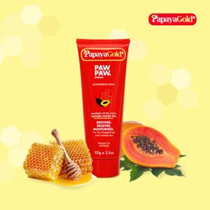 파파야골드 포포크림 100g 호주 꿀보습 멀티밤 대용량 샘플증정