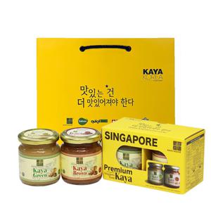 싱가폴 카야쨈 카야하우스 2입 선물세트 (박스+쇼핑백)