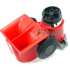 컴팩트 트윈 에어크락션(달팽이혼)[12V/24V]