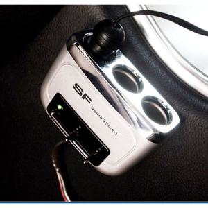 삼진 SF 스위치 3구소켓 /시거잭소켓/멀티소켓