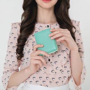 프롬비 메이블린 소가죽 반지갑