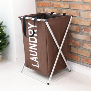 빨래바구니&분리수거함 접이식 사각1단 A